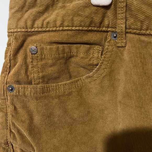 Eddie Bauer, Curvy Boot Cut Brown Corduroy Pants 20W - Picture 2 of 6